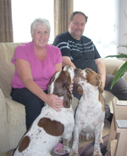 Neil and Marilyn from Pontypool, South Wales